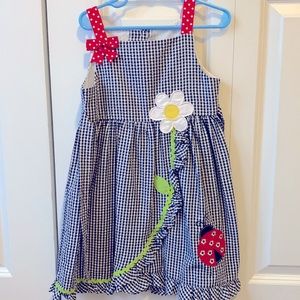Girls Ladybug Dress